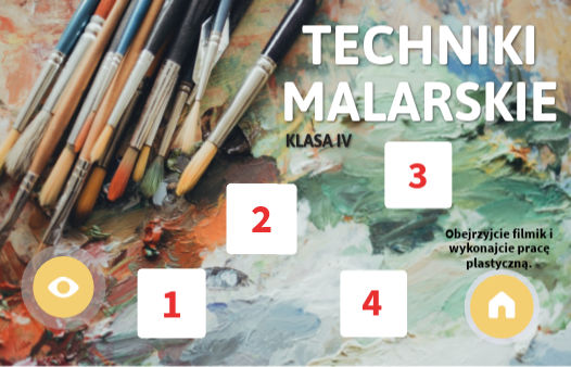 Techniki malarskie kl.IV