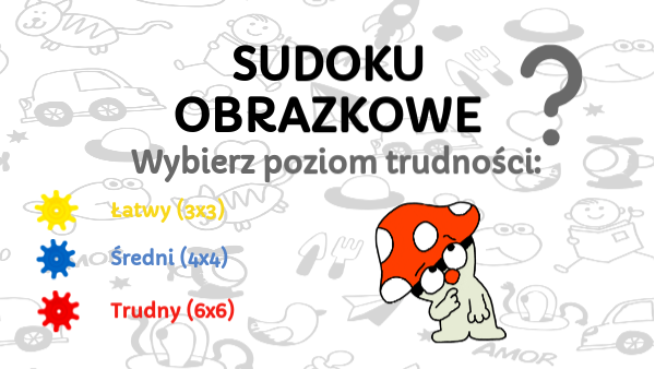 SUDOKU OBRAZKOWE