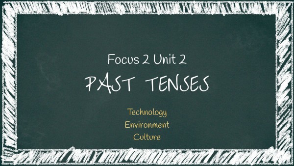 Focus 2 Unit 2