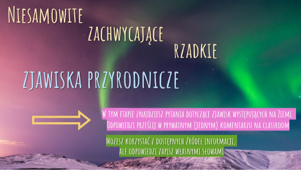 Pogoda I Inne Zjawiska Przyrodnicze Sprawdzian