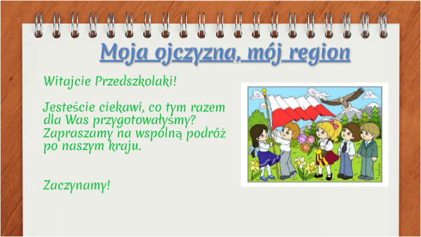 Moja ojczyzna, mój region