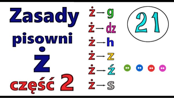 Wyrazy Z Z Z Kropka