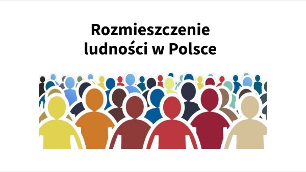 Rozmieszczenie ludności w Polsce