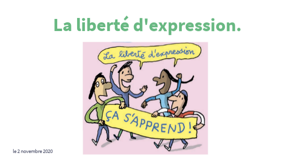 Image Histoire Page De Garde Liberter Dexpression La liberté d'expression