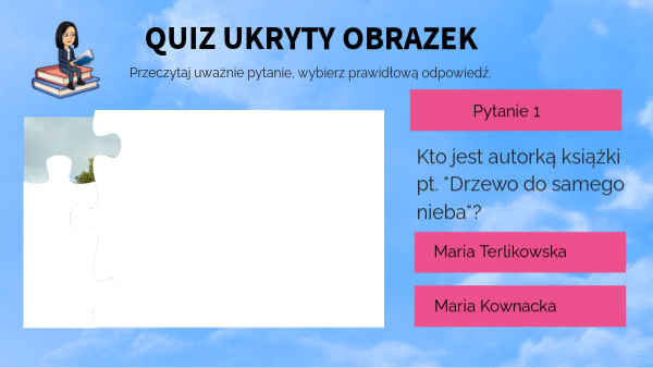 Test Z Lektury Drzewo Do Samego Nieba Quiz Drzewo do samego nieba