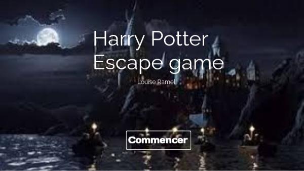 Harry Potter escape game