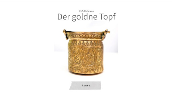 Der Goldne Topf E.t.a. Hoffmann view.genial.ly