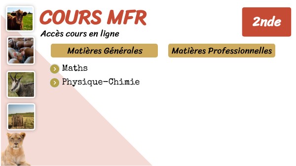 Cours Optionnels 2Nde , Option seconde générale : analyse complète des ...