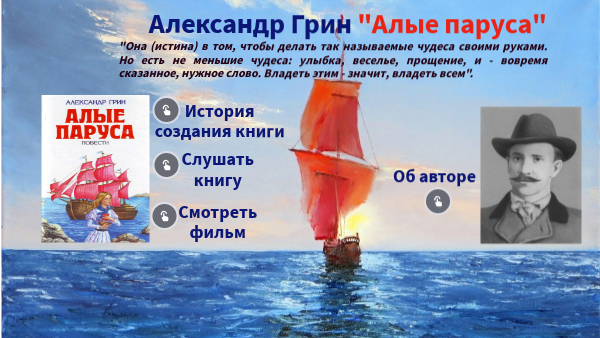"Алые паруса" Александр Грин
