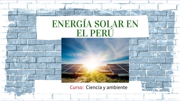Energ a Solar 3ro Prim
