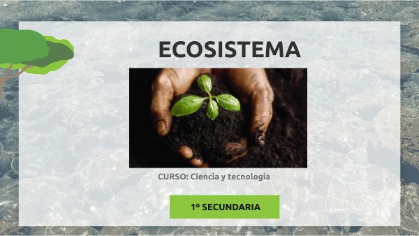 Ecosistema 1ro Sec