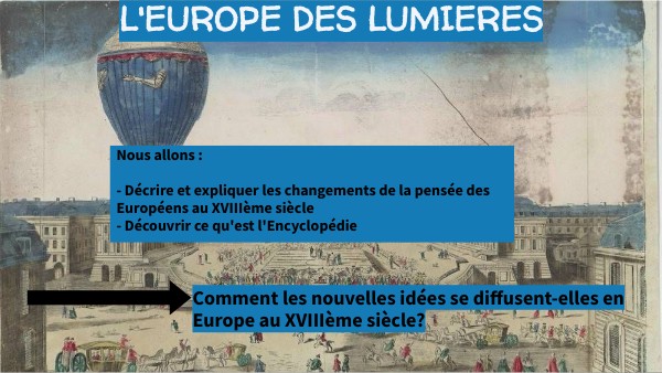 4EMES L'EUROPE DES LUMIERES