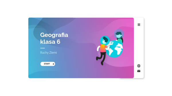 Geografia kl.6. dział 2. Ruchy Ziemi- powtórzenie