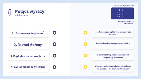 Kręgowce Zmiennocieplne Sprawdzian Klasa 6 Kręgowce zmiennocieplne-wyrazy i definicje