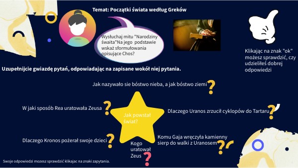 Początek świata według Greków