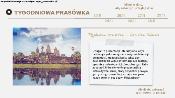Jak Sie Pisze Prasówke Na Wos PRASÓWKA - WOS. Weronika Klimas