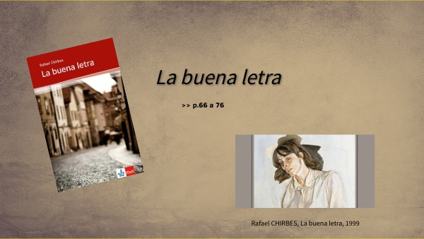 La buena letra by CLAUDIE G on Genially