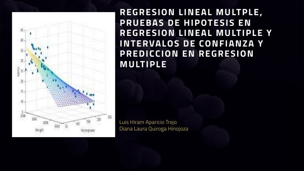 Regresion lineal multiple