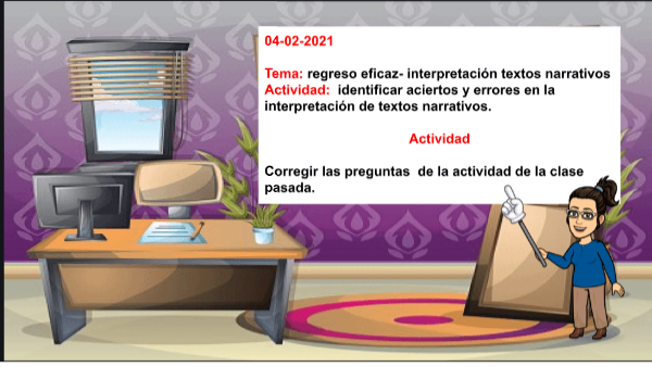 Interpretaci n De Textos Narrativos By Mireya Rocha On Genially