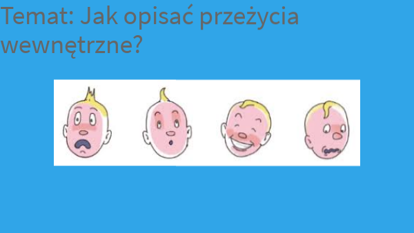 Opis przeżyć wewnętrznych