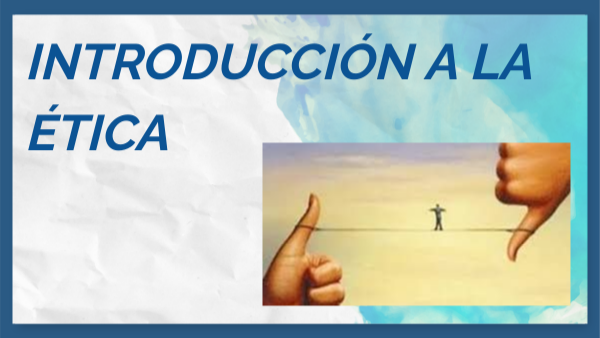 Introducción a la ética