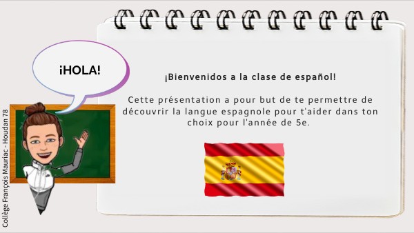 6e Présentation espagnol