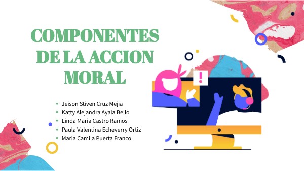 Cuales Son Los Componentes De La Acción Moral view.genial.ly