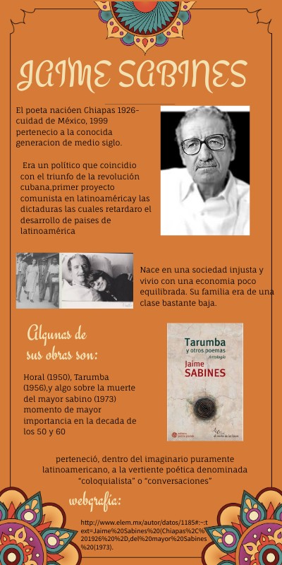 Datos Importantes De Jaime Sabines – ITVQ