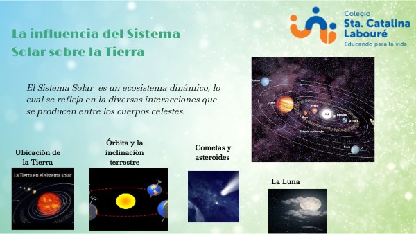 La influencia del Sistema Solar sobre la Tierra