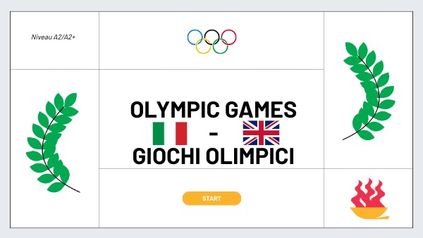 OLYMPIC GAMES Giochi olimpici