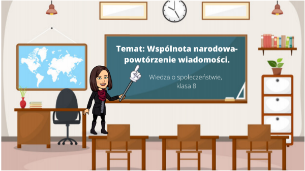 Wspólnota narodowa- powtórzenie wiadomości