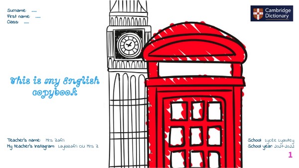 Complete Version: My English Copybook 600 LVA
