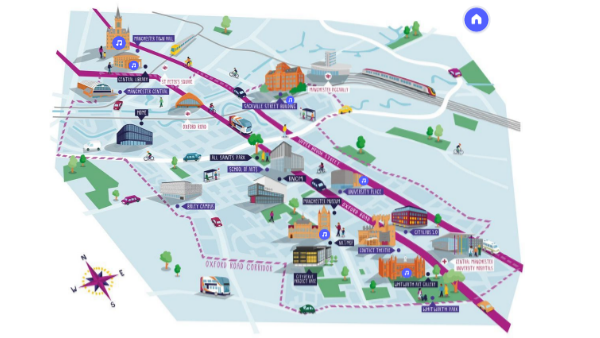 MANCHESTER CITY MAP