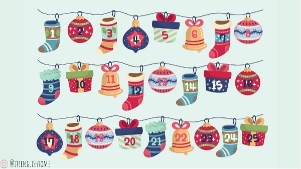 Interactive advent calendar by itsenglishtome by teachersarayf on genially