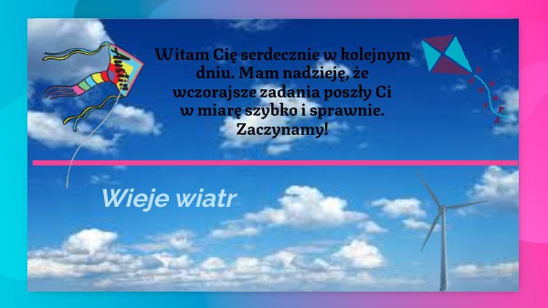 Skąd Wieje Wiatr Przyroda Klasa 4 Wieje wiatr