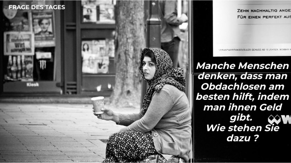 arbeit für obdachlose