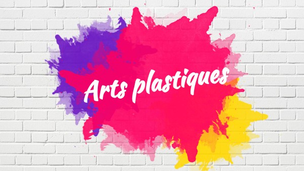 Page De Garde D'arts Plastiques Pour La 4 E view.genial.ly