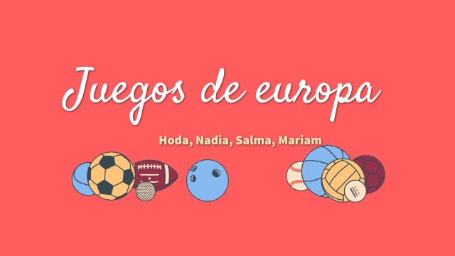 JUEGOS DE EUROPA