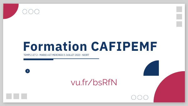 Modele De Page De Garde Cafipemf 2018 2019 Nancy Metz Formation CAFIPEMF - Temps 1