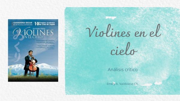 VIOLINES EN EL CIELO