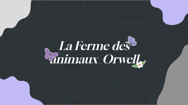 La ferme des animaux_Georges Orwell