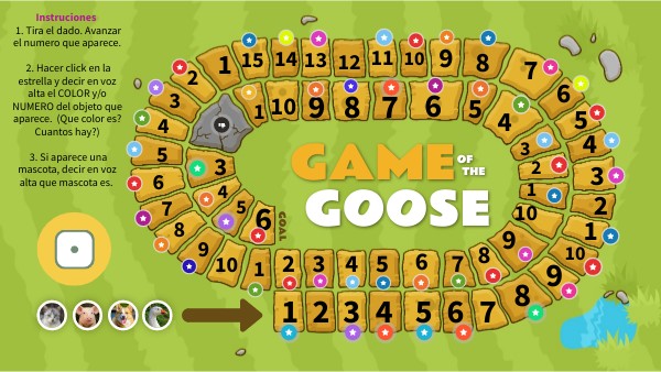1 &amp; 2 basico GAME OF THE GOOSE