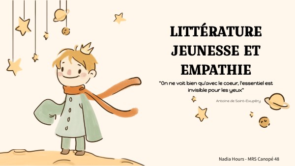 Littérature jeunesse et empathie