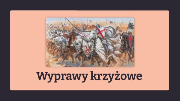 Wyprawy krzyżowe