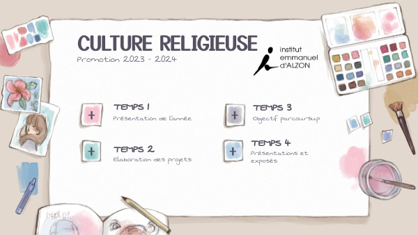 Page De Garde Culture Religieuse Culture Religieuse 23/24