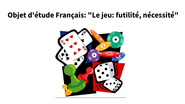 Le jeu: 1