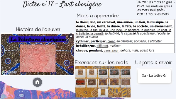 17 - la peinture aborigène