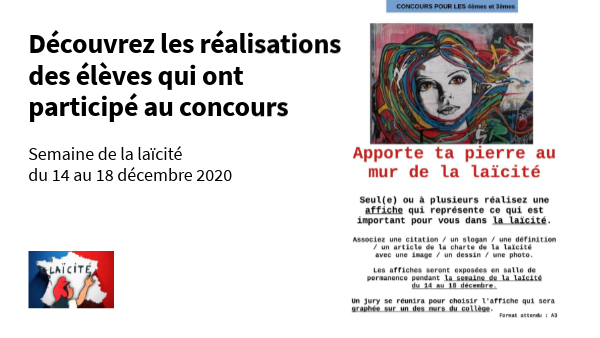 Realisations Du Concours Apporte Ta Pierre A La Laicite By Laurence Novejosserand On Genially