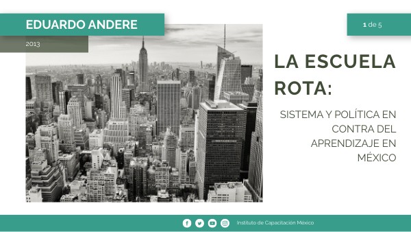 Ejemplo - LA ESCUELA ROTA