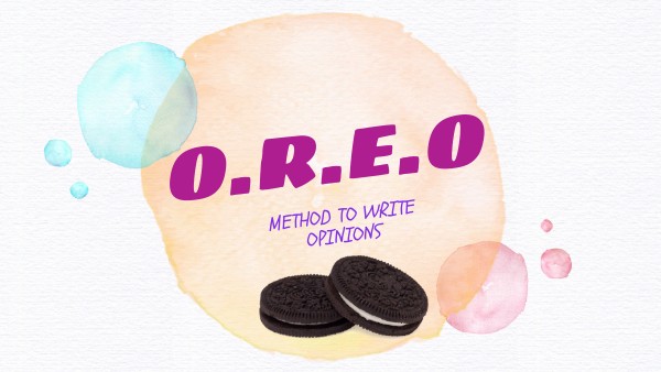 What Is The Oreo Method Of Writing? – KSVP